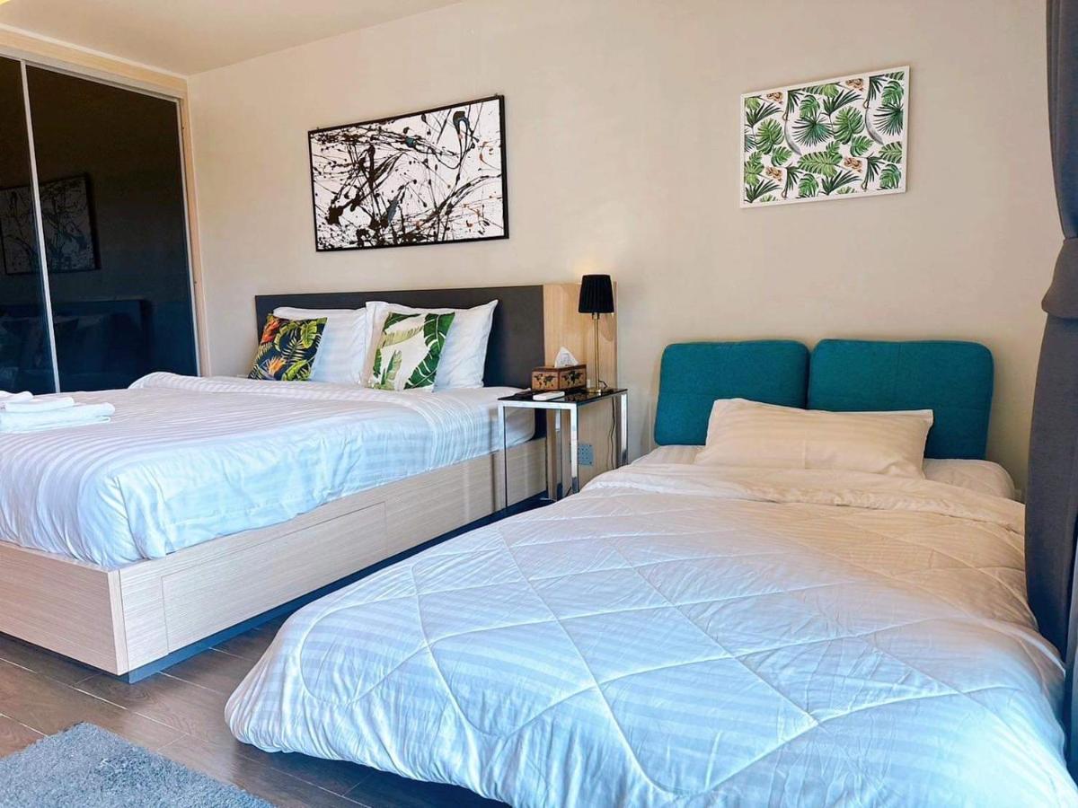Stylish 1 Bedroom, Nice Pool,Bts Asok, Sukhumvit Bangkok Bagian luar foto